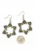 Six Point Star Earrings